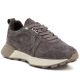Brown leather platform sneakers Kobbo FIO27-67048