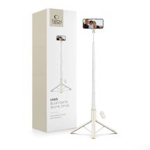 Selfie Stick Tech-Protect L09S with tripod - beige