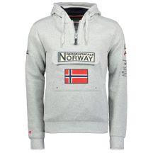 Men’s Sweatshirt Geographical Norway GYMCLASS BGREY DB GTX MEN 054 (WW2844H/GN-BLENDED GREY)