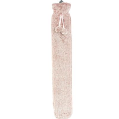 7. RUBBER HOT WATER BOTTLE IN ALPINA COVER 2L PINK