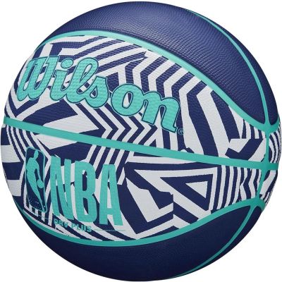 8. WILSON NBA DRV PLUS DAZZLE CAMO BSKT INDIGO BASKETBALL SIZE 6