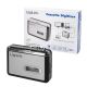 LogiLink UA0156 1-Disc Cassette Recorder Black, Silver