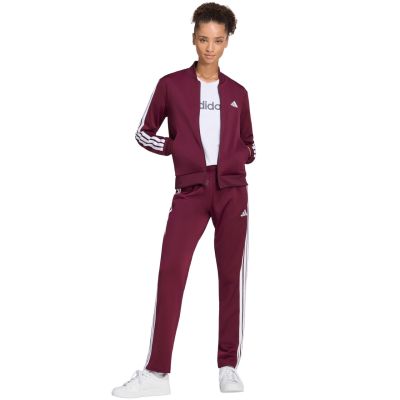 8. adidas Dayready Women’s Tracksuit Burgundy KT0512