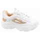 Fila women's sports shoes Skye ZP sneakers fashionable white lightweight