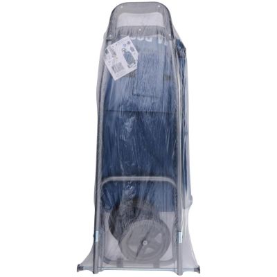 19. TROLLEY SHOPPING BAG ON WHEELS WITH FRAME 25L BLUE