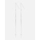 Rossignol ELECTRA WHITE ski poles white