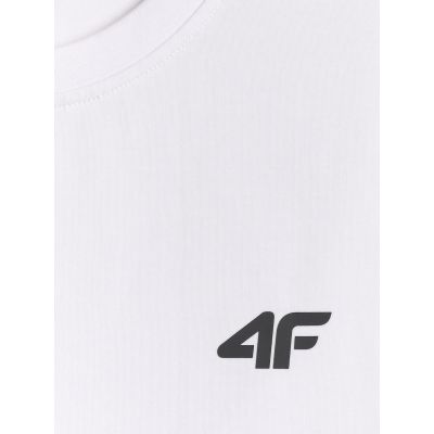 6. Slim men's T-shirt smooth 4F 4FRMM00TTSHM4193-10S
