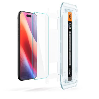7. Spigen Glas.TR EZ Fit 2-pack tempered glass for iPhone 17 Air - transparent