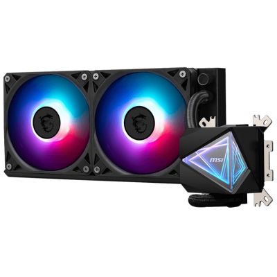 MSI MAG Coreliquid I240 Computer Case All-in-One Liquid Cooler 12 cm Black 1 pc.