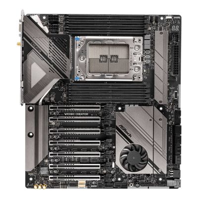 2. Asrock WRX 80 CREATOR AMD WRX80 Socket sWRX8 Extended ATX
