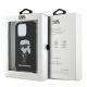 7. Karl Lagerfeld KLHCP15XSCBSKNK iPhone 15 Pro Max 6.7" hardcase black/black Crossbody Silicone Ikonik