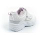4. Fila Skye V children's sports shoes for girls with velcro, white