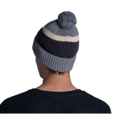 4. Buff Elon Knitted Hat 1264649141000 Grey One Size