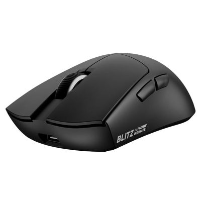 8. RAMPAGE BLITZ ULTIMATE Optical Wireless Mouse 8K 30000 DPI PAW3950 TRI-MODE BLACK