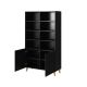2. PAFOS shelf 100x40xH176.5 black matt