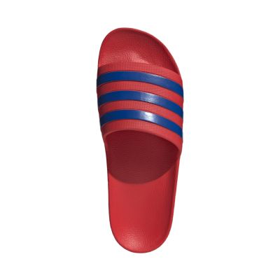 4. Adidas Adilette Aqua flip-flops red and blue IH9012