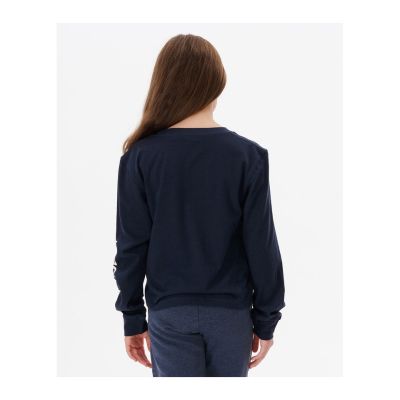 3. RIP CURL Melting Wave Long Sleeve T-shirt -Girl Navy Blue