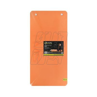 8. Club fitness mat with holes HMS Premium MFK01 Orange-Black