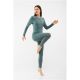 Women's thermal underwear Viking Base Layer Sigrid Set – green, size: M
