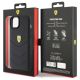 8. Ferrari FEHCP15MRDUK iPhone 15 Plus 6.7" black/black hardcase Quilted Metal Logo