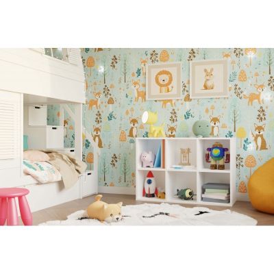 9. MALAX MINI SHELVING 2X3 WHITE