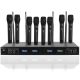 DNA RV-8 wireless set 8x battery-powered microphones