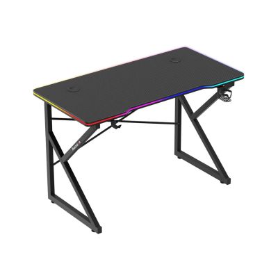 9. Huzaro Hero 1.7 RGB Black Gaming Desk