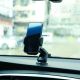 19. Joyroom car phone holder with telescopic extendable arm for dashboard and windshield black (JR-ZS259)