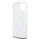 7. DKNY Liquid Glitter Multilogo case for iPhone 15 / 14 / 13 - white