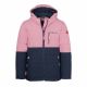 Trollkids Kids Hemsedal Snow Jacket XT ski winter jacket pink/navy blue (513-232)