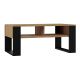 Coffee table MODERN 2P 90x58xH50 artisan/black