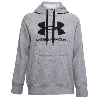 5. Under Armor Rival Fleece Logo Hoodie W 1356318-035