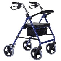 Four-wheeled wheelchair support