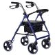 Four-wheeled wheelchair support