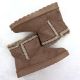 4. Women's brown suede snow boots Potocki 06303