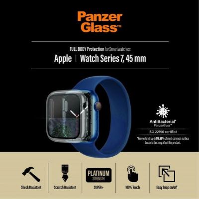 6. PanzerGlass Full Body case for Apple Watch 7 / 8 45 mm - transparent
