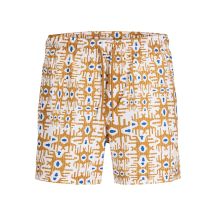 Jack&Jones men's shorts JPSTMAUI SAND MATURE SWIM SHORTS 12291428 BUCKTHAM BROWN