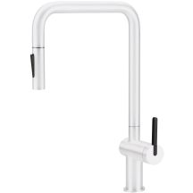 Kitchen tap with pull-out spout