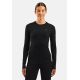 5. ODLO Merino 160 BL Top Crew Neck Women's T-Shirt L/S Size S Black