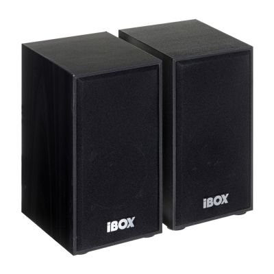 2. IBOX IGLSP1B speaker set (2.0; dark wood)