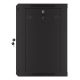 12. WALL-HUNG RACK CABINET 19" 12U 600X450 BLACK PERFORATED DOOR LANBERG (FLAT PACK)