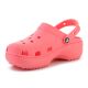 3. CROCS CLASSIC PLATFORM CLOG GUAVA 206750-6UI