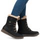 26. Rieker W Y3424-00 RKR745 fur ankle boots