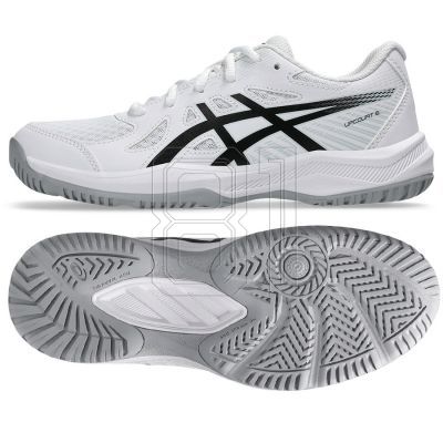 7. Asics Upcourt 6 GS Jr 1074A045 101 volleyball shoes