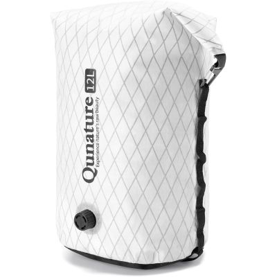 Qunature waterproof bag with valve white 12l