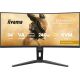 26. iiyama GCB3486WQSCP-B1 monitor 34" VA 3440x1440 500cd/m2 0.4ms 2xHDMI 2xDP USB