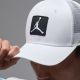 3. Air Jordan Rise Structured Jumpman White Trucker Cap - FZ0774-100