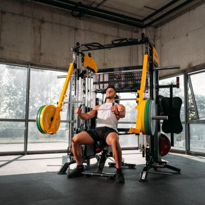 6. CYKLON X Multifunctional Smith Machine with HMS Equipment