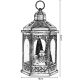 6. DECORATIVE LED LANTERN 32CM - SNOWMAN