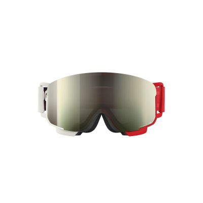 2. POC Nexal Mid Ski Goggles White/Red